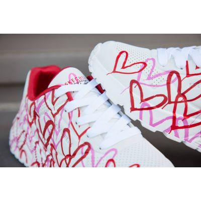 5. Buty Skechers X Jgoldcrown Uno-Spread The Love W 155507-WRPK