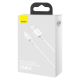 5. Baseus Superior kabel USB - Lightning 2,4A 2 m Biały (CALYS-C02)