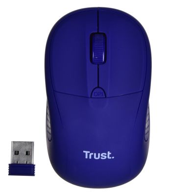 7. Mysz TRUST Primo Wireless Mouse matt dark blue