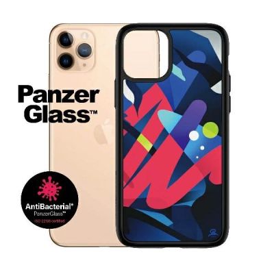 2. Etui PanzerGlass ClearCase antybakteryjne wersja Mikael B Limited Artist Edition na iPhone 11 Pro Max - wielokolorowe