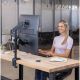 8. Fellowes Ergonomia ramię na 2 monitory pionowe - seria Platinum