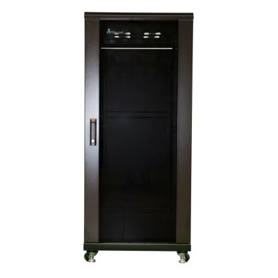 6. Extralink - szafa stojąca 19" 27U 600x800 Czarna flat-pack
