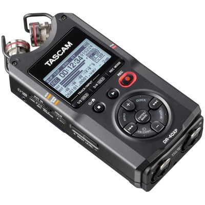 9. Tascam DR-40XP - Przenośny rejestrator cyfrowy z interfejsem audio USB