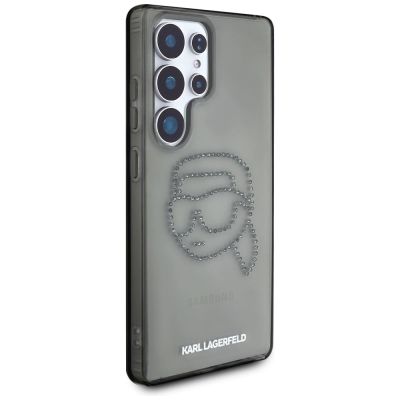 4. Etui Karl Lagerfeld Rhinestones Karl Head Logo Samsung Galaxy S25 Ultra czarny