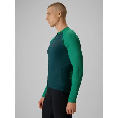 4. Longsleeve kolarski z filtrem UPF50+ męski 4F 4FRSS26TFLOM649-41S