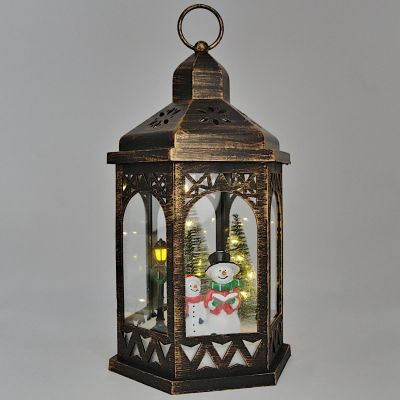 5. LATARNIA DEKORACYJNA LED 32CM - BAŁWAN