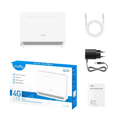 5. Router CUDY LT400V Wi-Fi 4G N300 z głosem