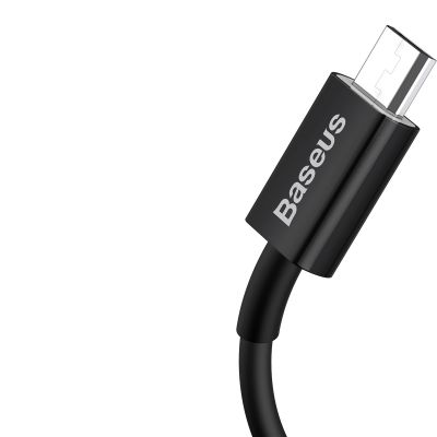 3. Kabel Baseus Superior USB-A / micro USB 2A 2m - czarny