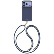 Etui UNIQ Coehl Mirelle Magnetic Charging na iPhone 18 Pro / 17 Pro - niebieskie
