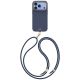 Etui UNIQ Coehl Mirelle Magnetic Charging na iPhone 18 Pro / 17 Pro - niebieskie