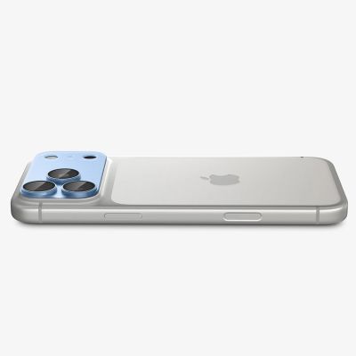 8. Szkło hartowane na aparat Spigen Optik Pro XL GLAS.TR EZ FIT na iPhone 18 Pro - jasnoniebieskie