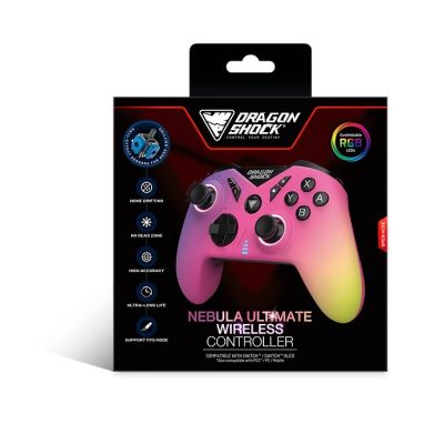 7. Dragonshock Nebula Ultimate Wielobarwny Bluetooth Gamepad Nintendo Switch
