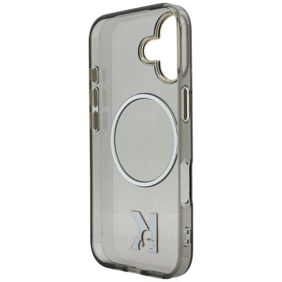 7. Etui Karl Lagerfeld IML K Head Logo MagSafe na iPhone 17 - czarne