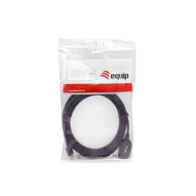 4. Equip Kabel USB-A3.0->A Akt. Erweiter. St/Bu 5.00m schwarz