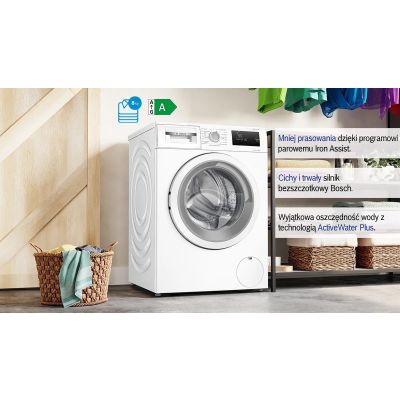 12. Pralka BOSCH WAN2405MPL