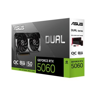 14. Karta graf. ASUS DUAL RTX 5060 8GB OC