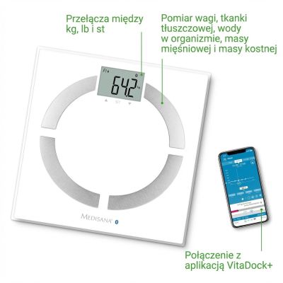 11. Waga analityczna Medisana BS 444 (biały)