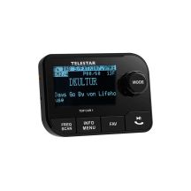 Telestar 5100001 radio Samochód Cyfrowy Czarny