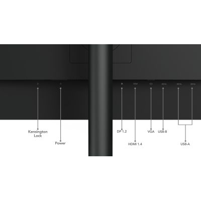 19. Lenovo ThinkVision T24v-30 LED display 60,5 cm (23.8") 1920 x 1080 px Full HD Czarny