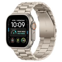 Bransoleta Tech-Protect Stainless na Apple Watch 44 / 45 / 46 / 49 mm - srebrno-złoty