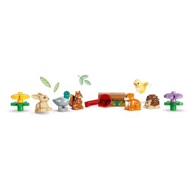 4. LEGO Duplo 10480 - Las odkrywców z dzikimi zwierzętami