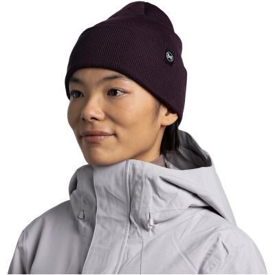 4. Czapka BUFF KNITTED BEANIE LILON WINE