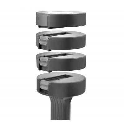 7. Hantle regulowane 2x 2,5 kg Spokey Multibell SPK-944195