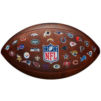3. Piłka Wilson NFL JR Throwback FB 32 Team Logo Ball WTF1534XBNFL