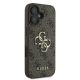 4. Etui Guess 4G Big Logo na iPhone 16 - brązowe