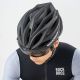 5. Kask rowerowy Rockbros z szybką, odpinane okulary z ochroną UV, unisex - czarno-brązowy