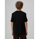 2. T-shirt regular z nadrukiem chłopięcy 4F 4FJKAW26TTSHM4456-20S