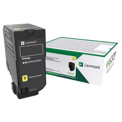 2. Lexmark 75B20Y0 kaseta z tonerem 1 szt. Oryginalny Żółty