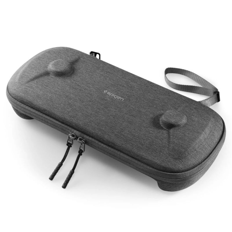 7. Etui Spigen Klasden Pouch na Sony PlayStation Portal Remote - szare