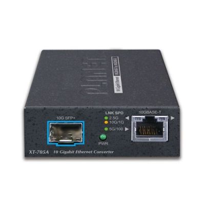 2. Planet XT-705A konwerter sieciowy 10000 Mbit/s Multifunkcyjny, Pojedynczy