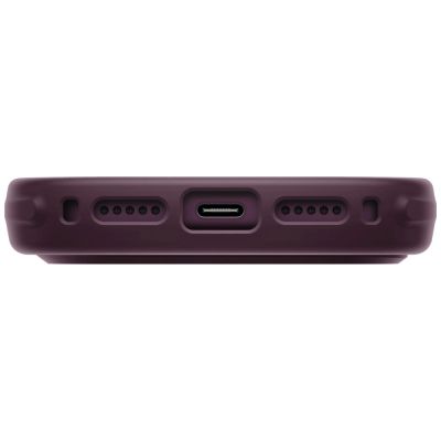 4. Etui UNIQ Veren Magclick Charging na iPhone 18 Pro / 17 Pro - burgundowe