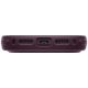 4. Etui UNIQ Veren Magclick Charging na iPhone 18 Pro / 17 Pro - burgundowe