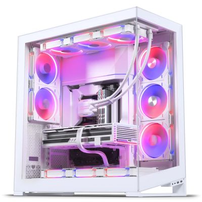 7. Obudowa PC PHANTEKS NV-Series NV9 MK2, Big Tower, EATX, DRGB, Szkło Hartowane - biała
