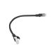2. Patchcord UTP Lanberg PCU6-10CC-0025-BK (RJ45 - RJ45 ; 0,25m; UTP; kat. 6; kolor czarny)
