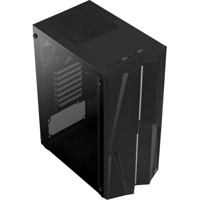 7. Obudowa AEROCOOL PGS MECHA-G-BK-v1 RGB czarna