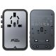 9. Adapter ładowarka podróżna Acefast Z1 GaN 75W PD 3x USB-C 2x USB-A - czarny