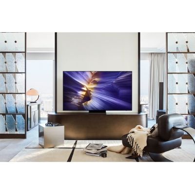 54. Telewizor Samsung QE77S90F OLED 77'' 4K Ultra HD 144 Hz Tizen Dolby Atmos Czarny