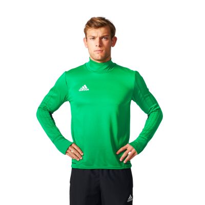 Bluza treningowa adidas Tiro 17 M BQ2738 wkładana przez głowę, posiada wysoką stójkę oraz klasyczny krój, ponadto została wyposażona w technologię climacool