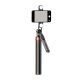 5. Wozinsky Selfie stick WH181D-Y1S teleskopowy statyw 1.75m ze stopu aluminium z podwójną lampą i uchwytem na telefon - czarny