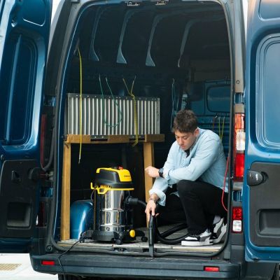 7. Odkurzacz przemysłowy STANLEY Wet&Dry SXVC30XTDE (1600W; kolor czarny)