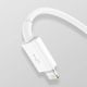 8. Kabel Baseus Superior Series USB-A - USB-C / Lightning / micro USB 3.5A 1m - biały