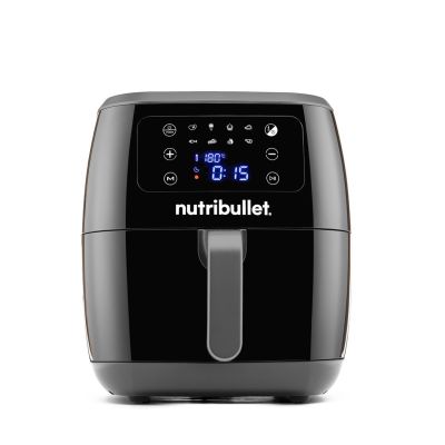 9. NutriBullet XXL Digital Air Fryer Pojedyńczy 7 l Autonomiczny 1800 W Frytkownica na gorące powietrze Czarny