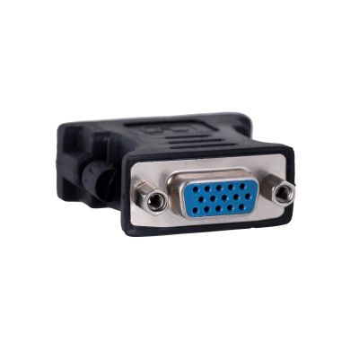 2. Adapter Lanberg AD-0012-BK (DVI-I (Dual link) M - D-Sub (VGA) F; kolor czarny)