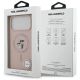 8. Etui Karl Lagerfeld Silicone Karl&Choupette Ring MagSafe do iPhone 17 Pro Max - różowe