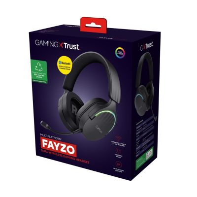 8. Słuchawki Bezprzewodowe TRUST GXT491 FAYZO