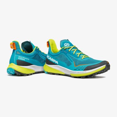 6. Buty trailowe Scarpa Golden Gate Kima Rt - lake blue/lime